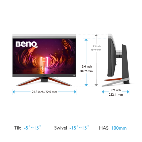 Купить 23.8" монитор BenQ Mobiuz EX240 в официальном интернет-магазине BenQ